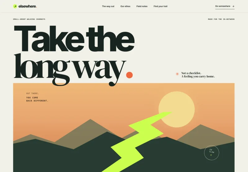 Backpacker Website Template