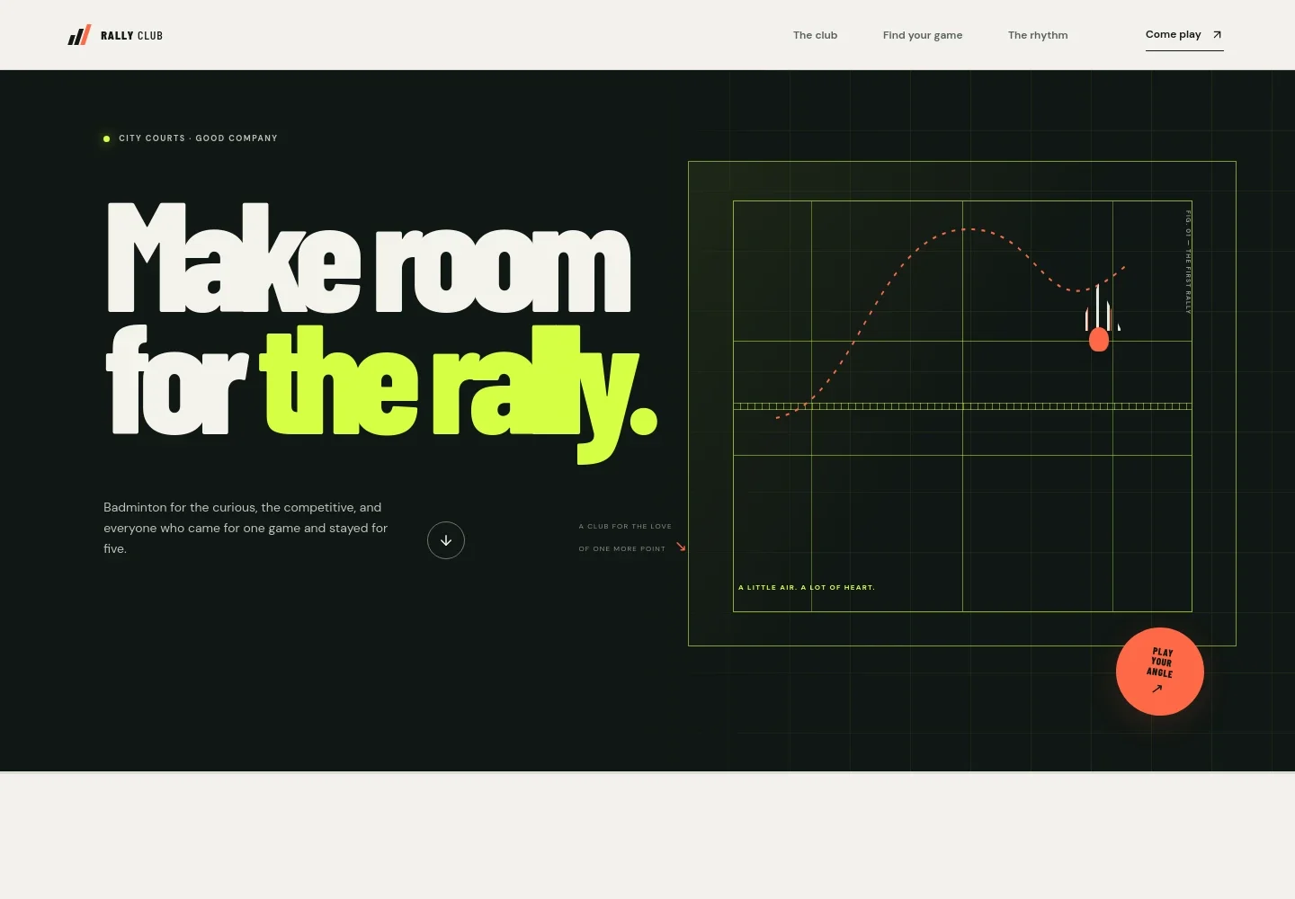 Badminton Club Website Template