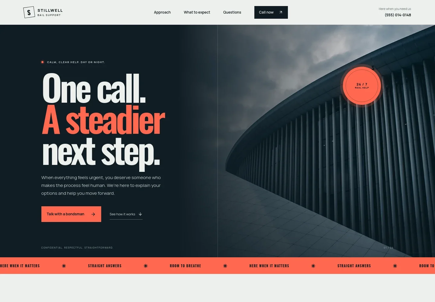 Bail Bonds Service Website Template