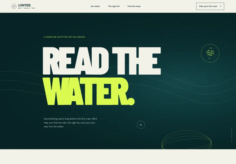 Bait Shop Website Template