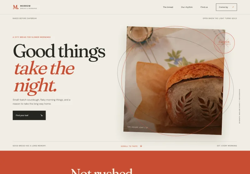Bakery Website Template