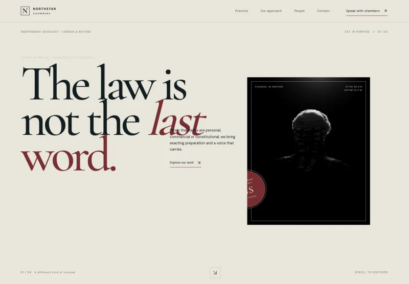 Barrister Website Template