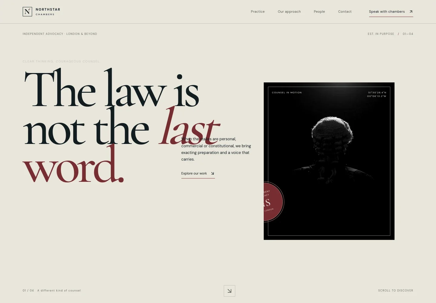 Barrister Website Template