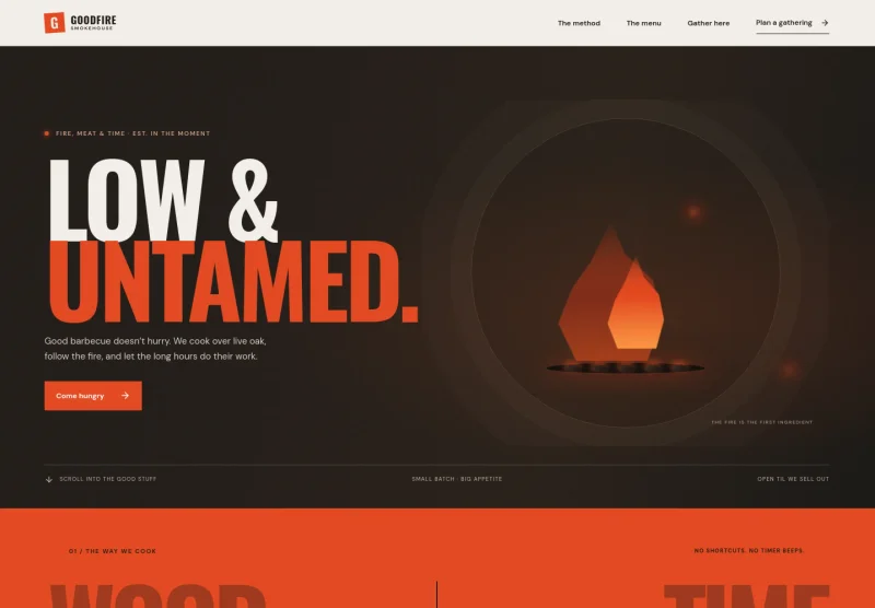 BBQ Website Template