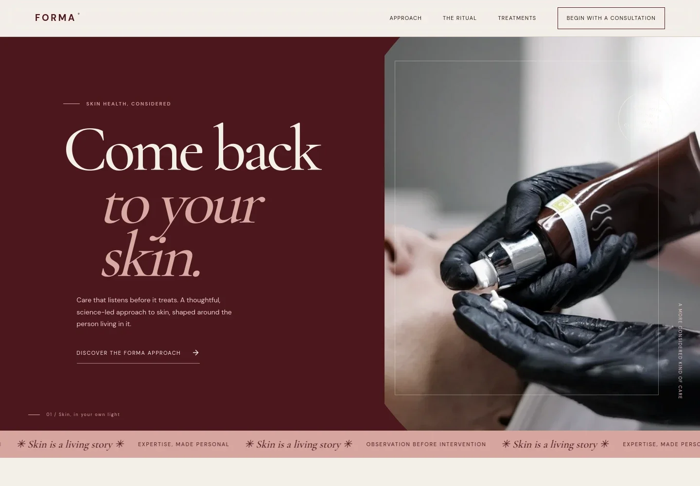 Beauty Clinic Website Template