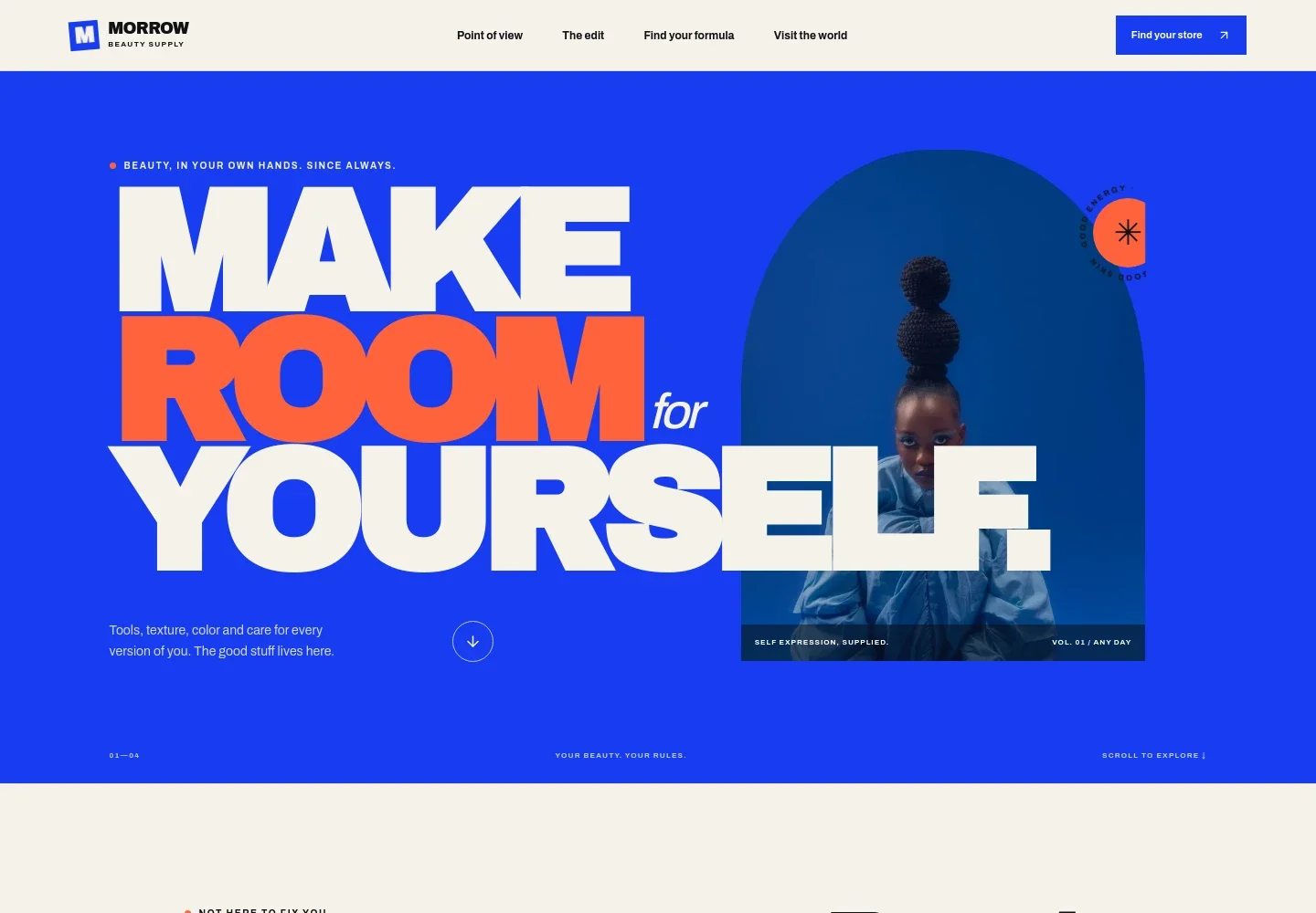 Beauty Supply Website Template