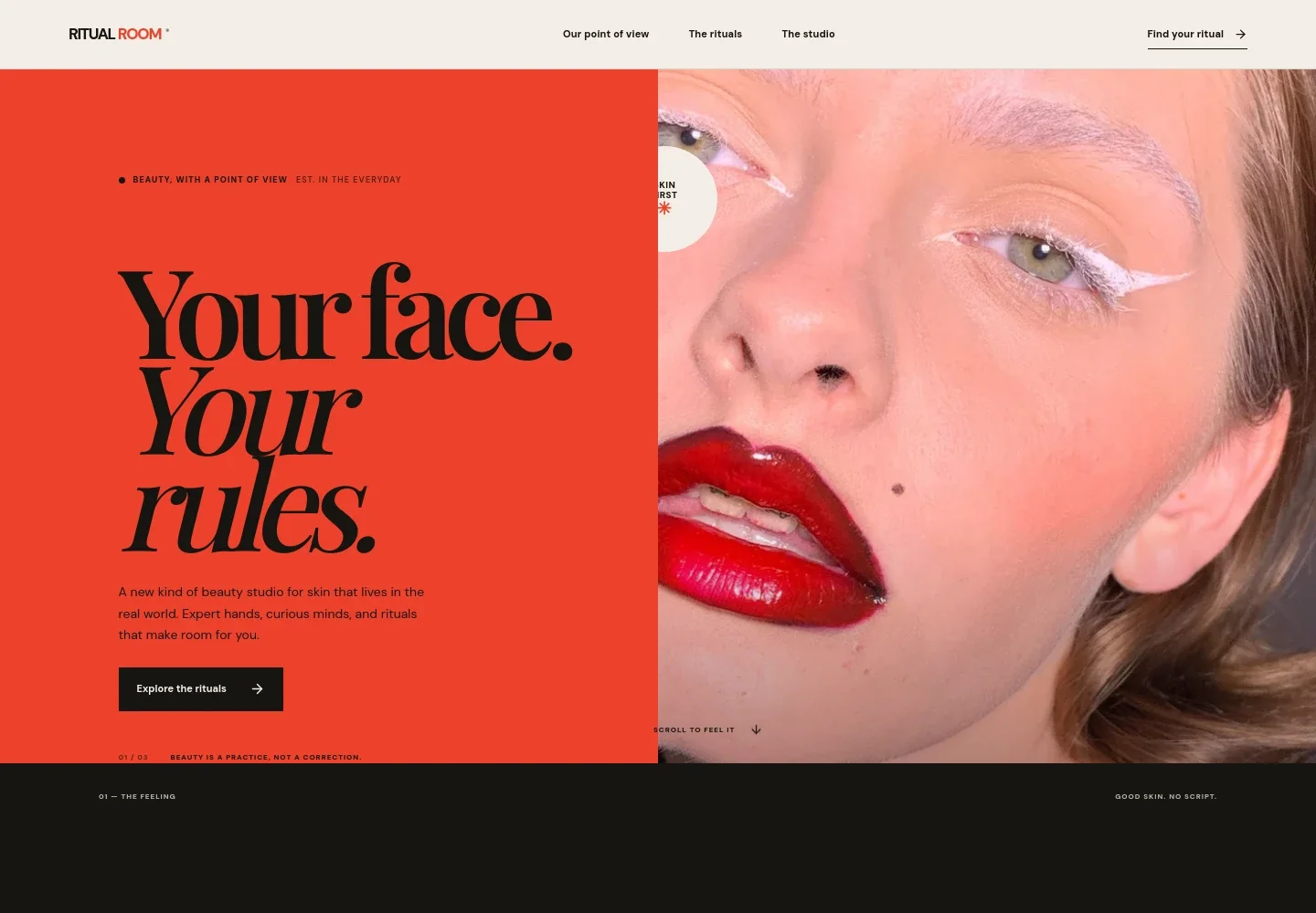 Beauty Website Template