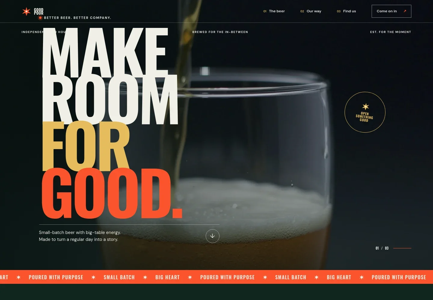 Beer Website Template