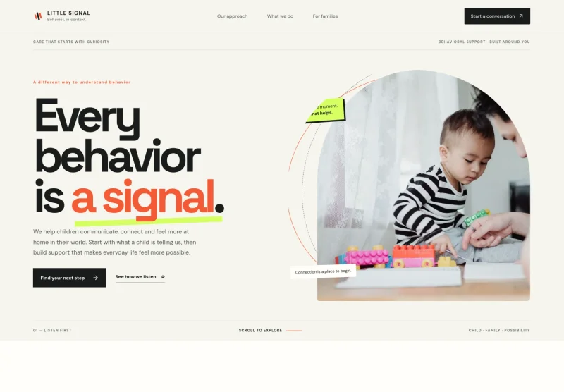 Behavior Analyst Website Template
