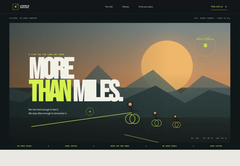 Bike Club Website Template