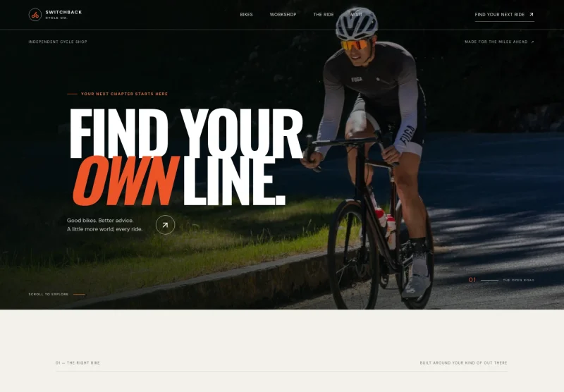 Bike Dealer Website Template