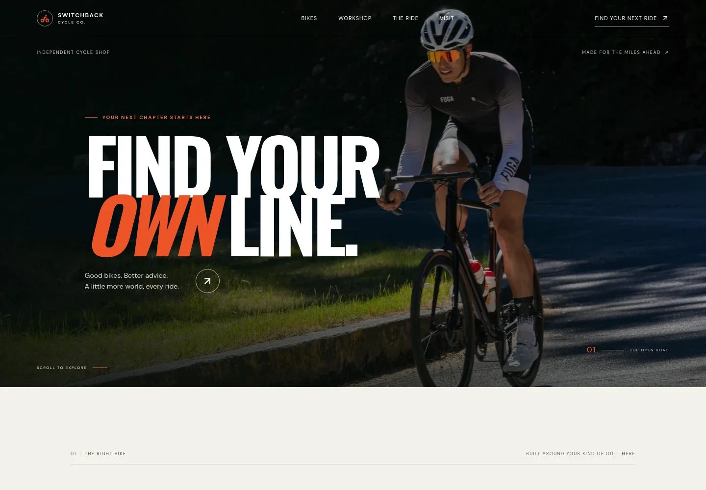 Bike Dealer Website Template
