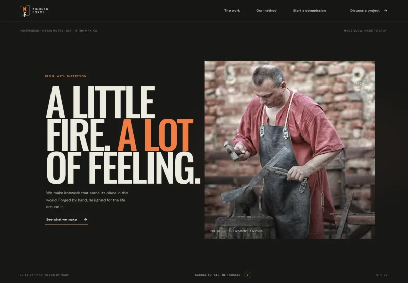 Blacksmith Website Template
