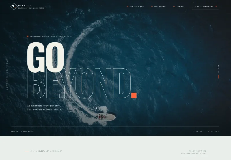 Boat Builder Website Template