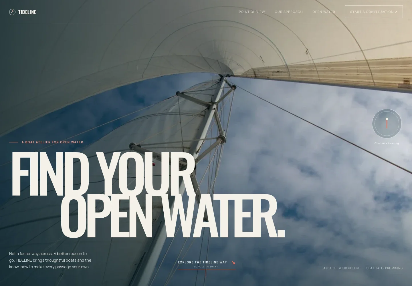 Boat Website Template