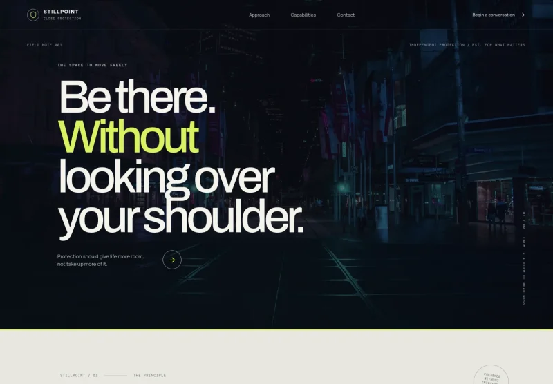 Bodyguard Website Template