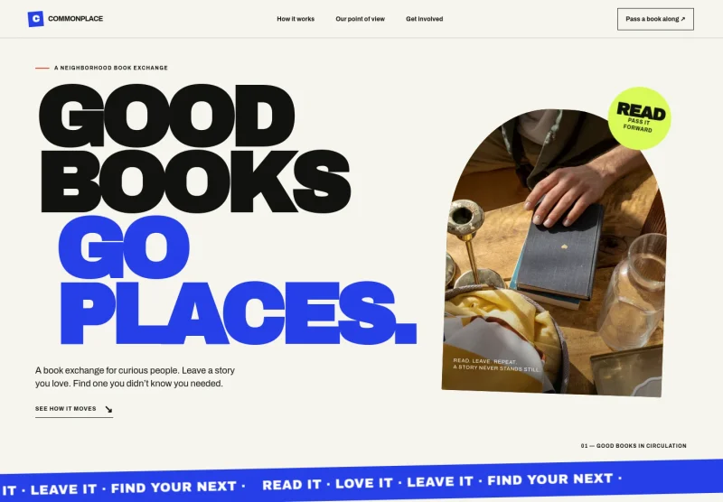 Book Exchange Website Template