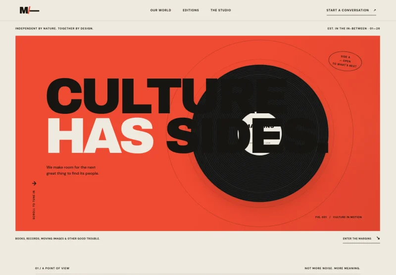 Books Music Media Website Template