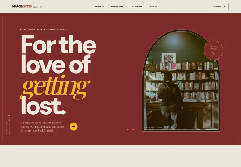 Bookstore Website Template