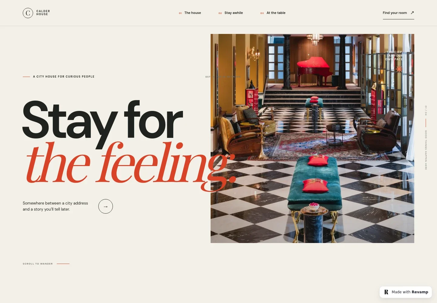 Boutique Hotel Website Template