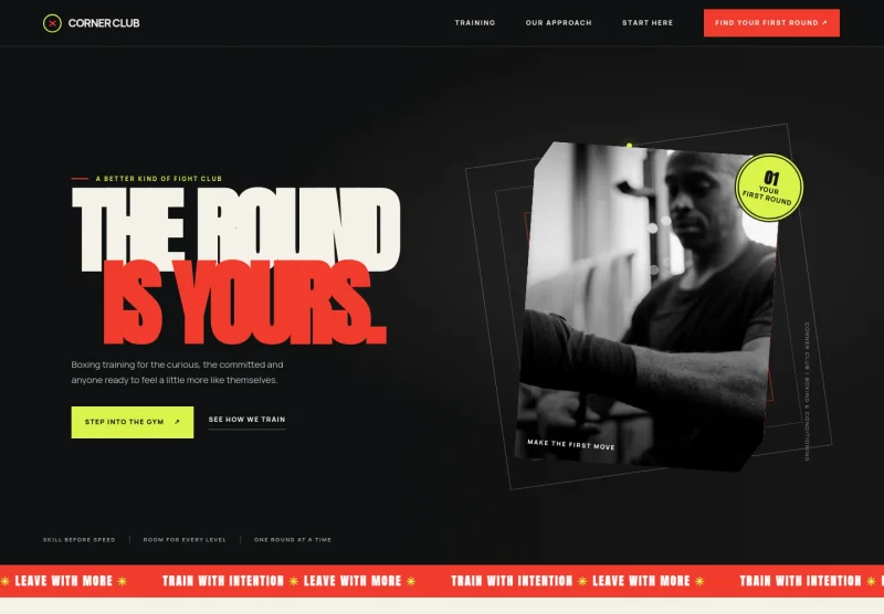 Boxing Website Template