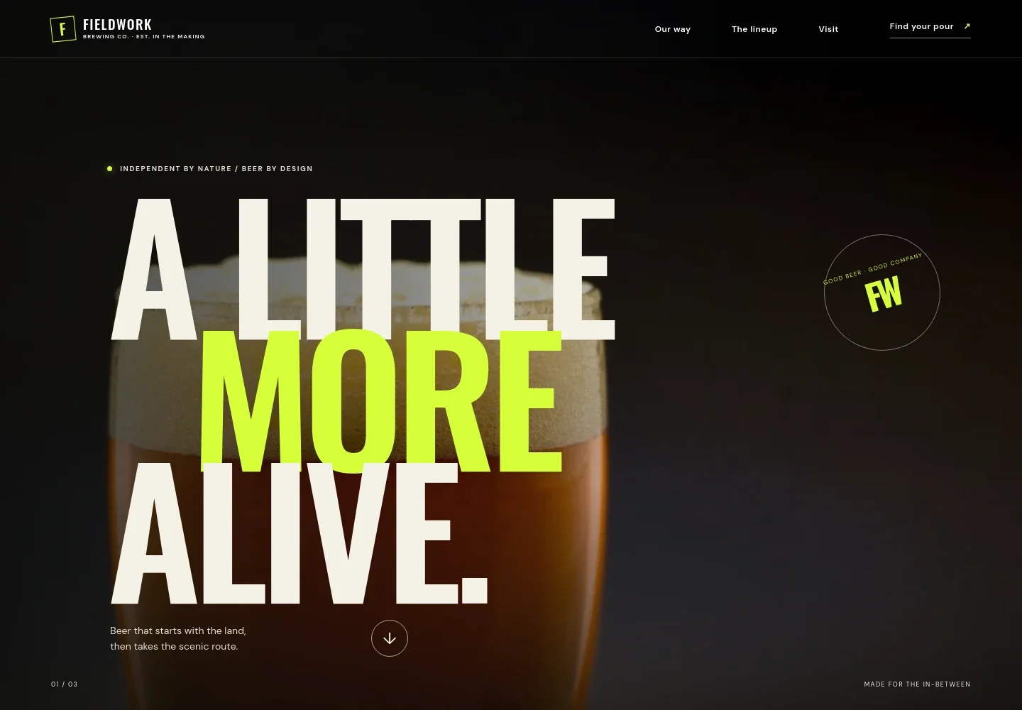 Brewery Website Template