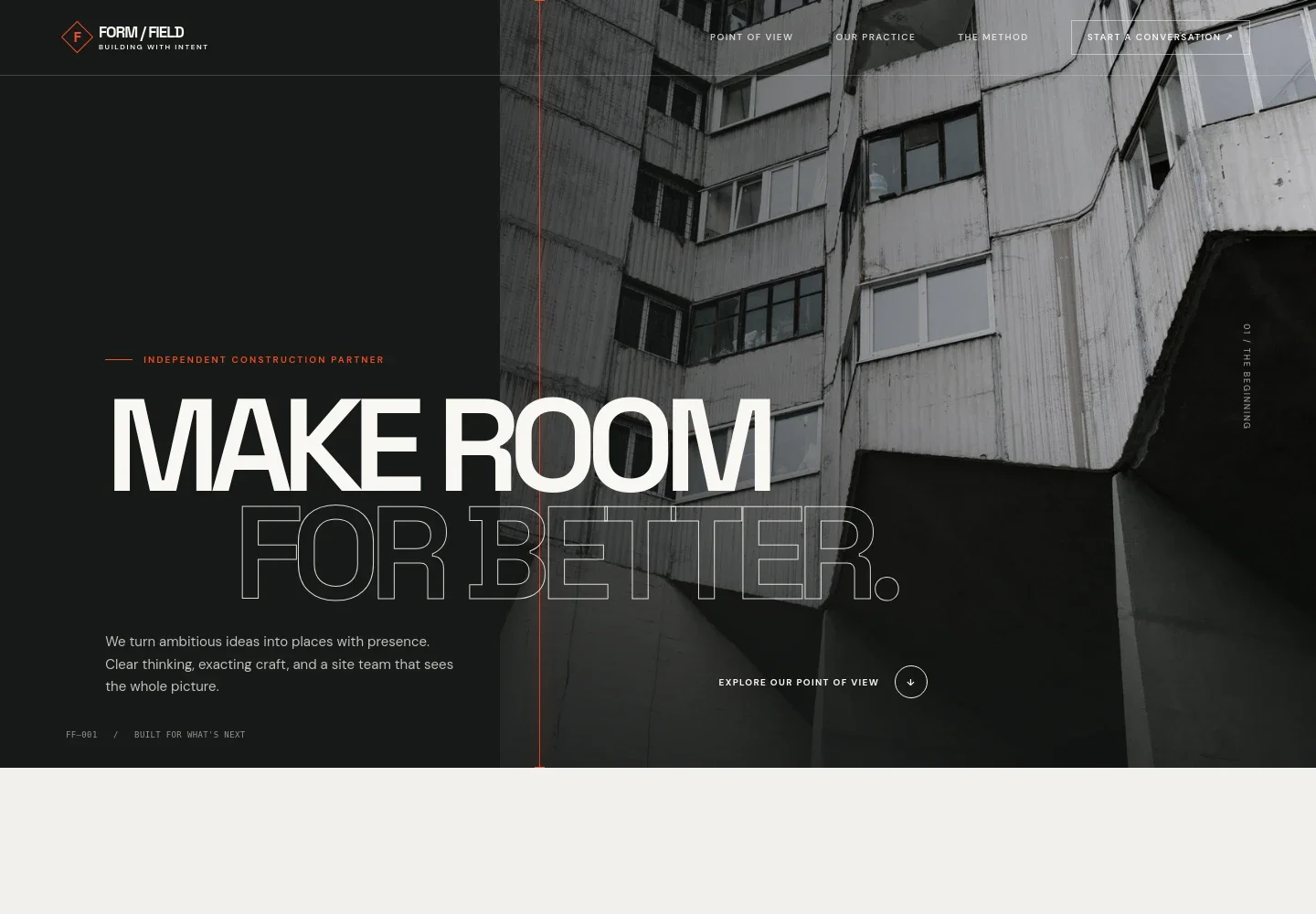 Building Construction Website Template