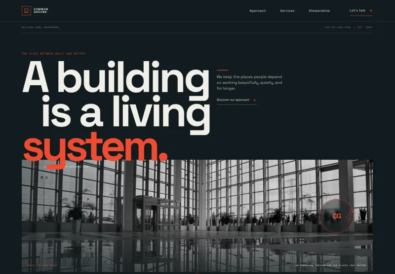 Building Services Website Template