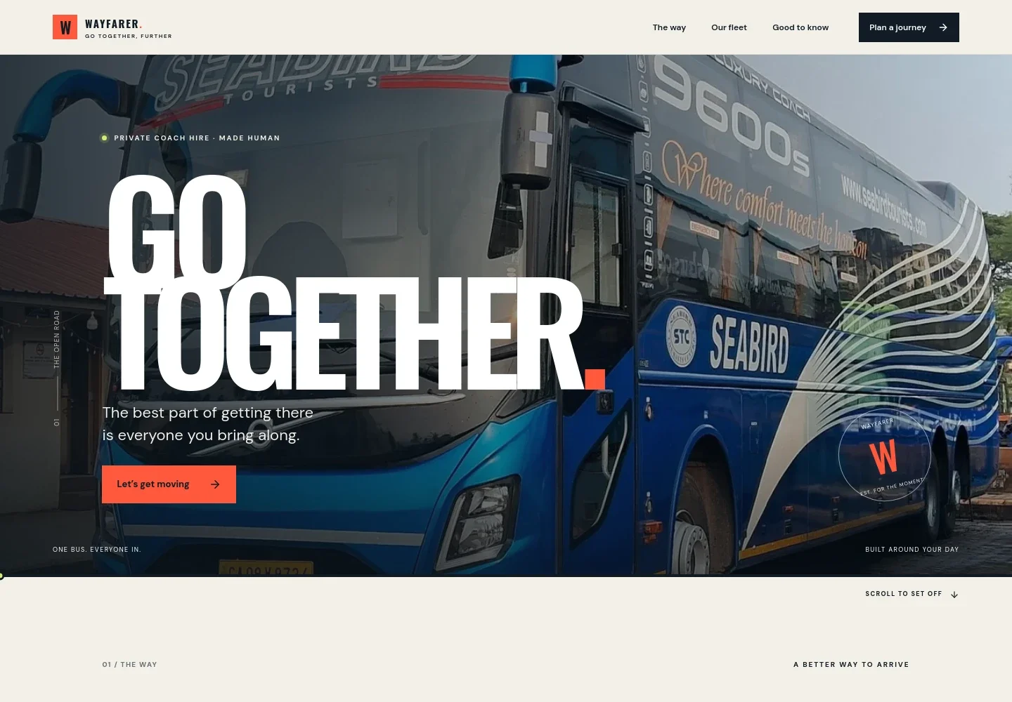 Bus Rental Website Template