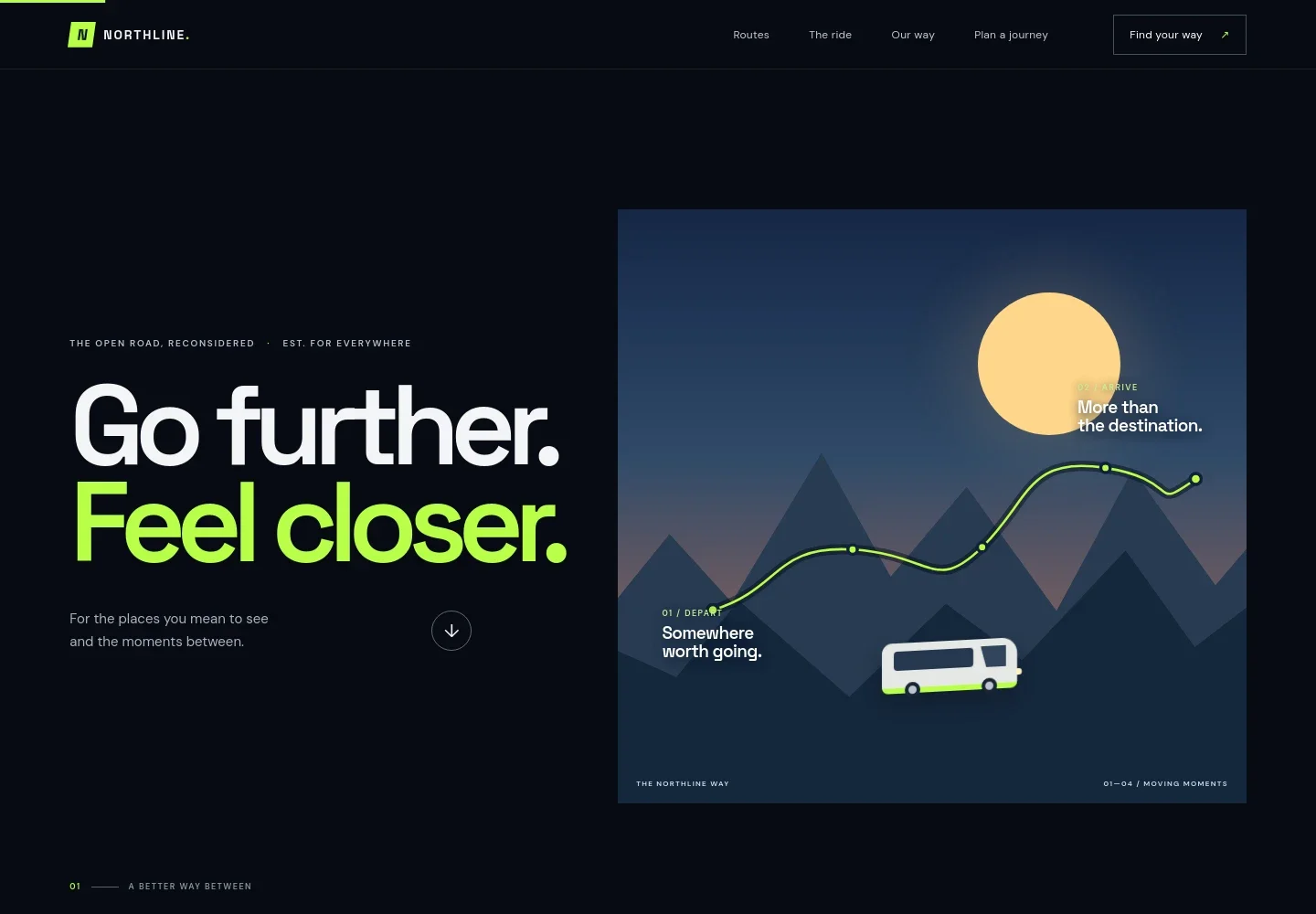 Bus Transport Website Template