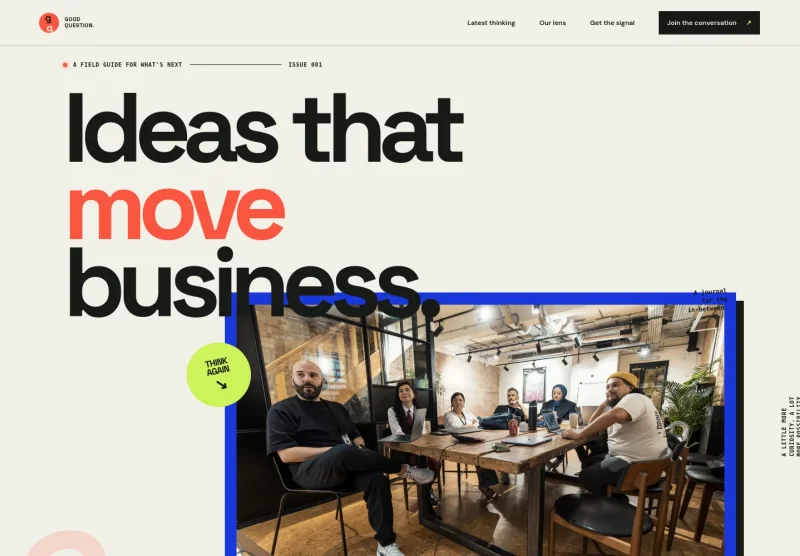 Business Blog Website Template