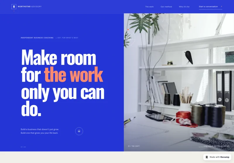 Business Coach Website Template
