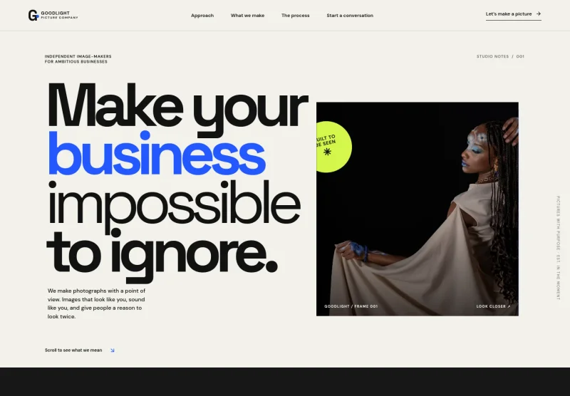 Business Photography Website Template
