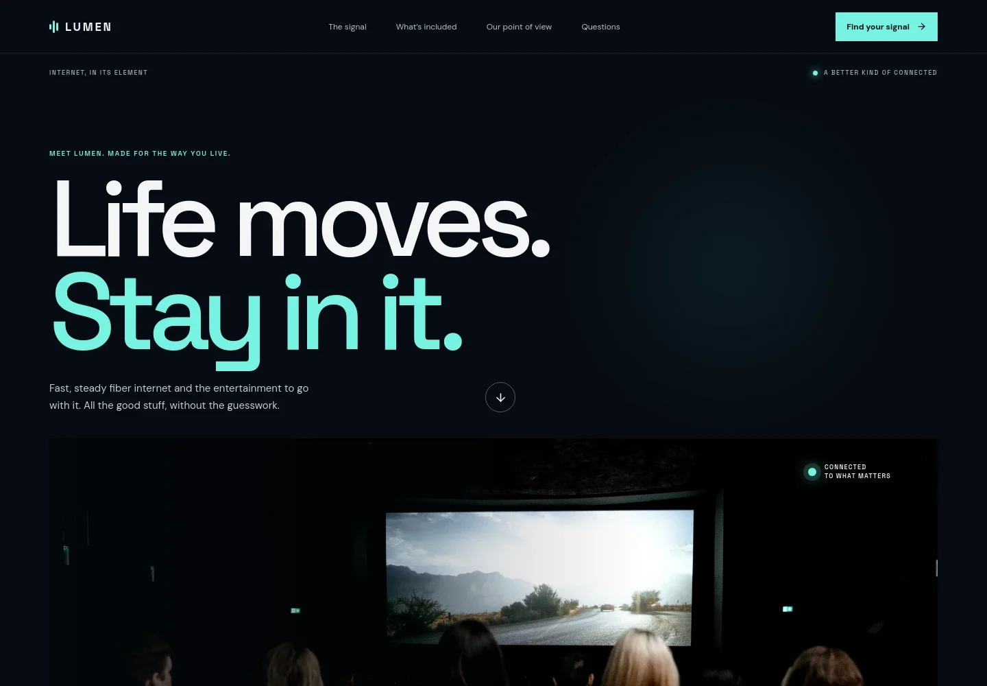 Cable Company Website Template