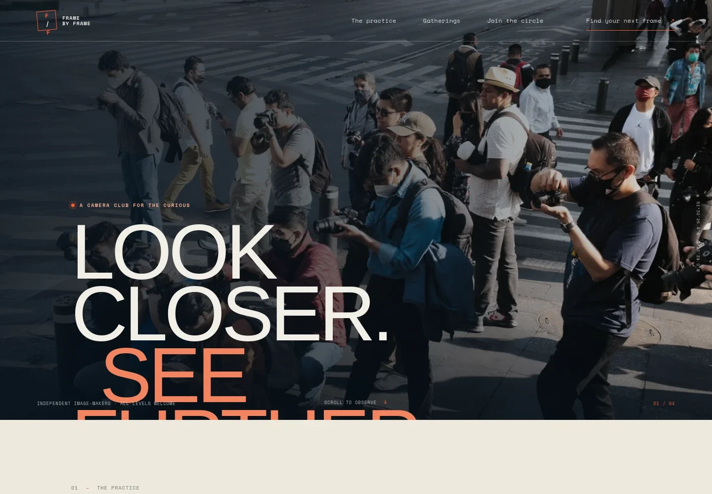 Camera Club Website Template