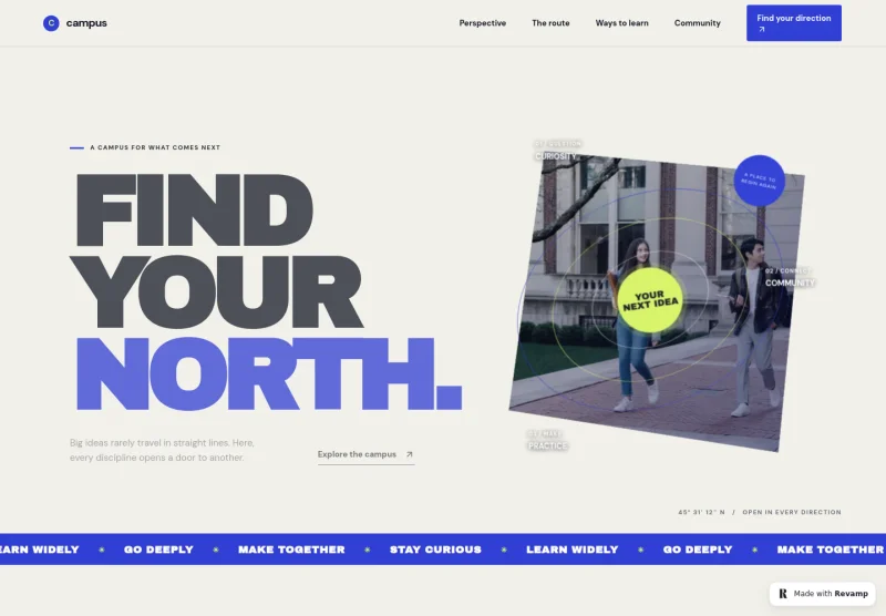 Campus Website Template