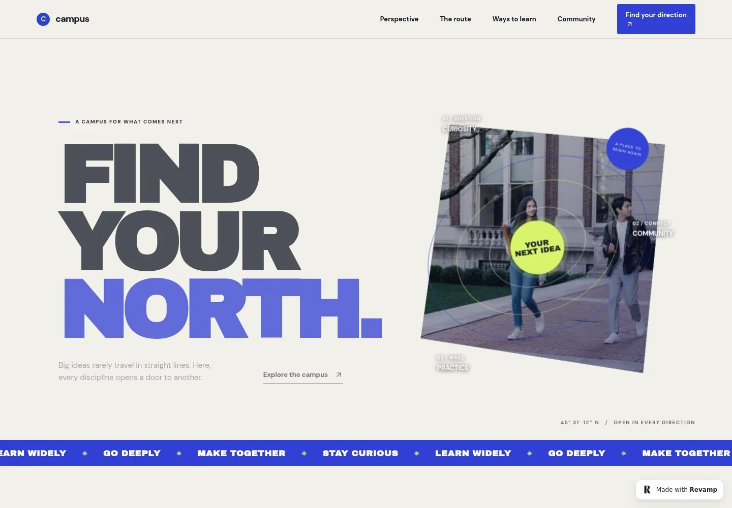 Campus Website Template
