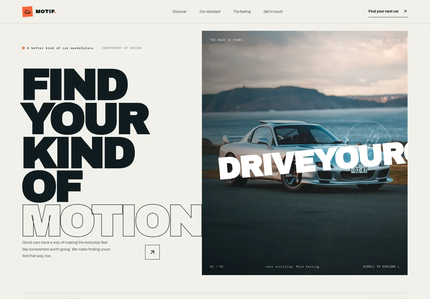 Car Marketplace Website Template