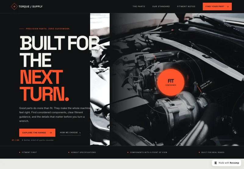 Car Parts Website Template