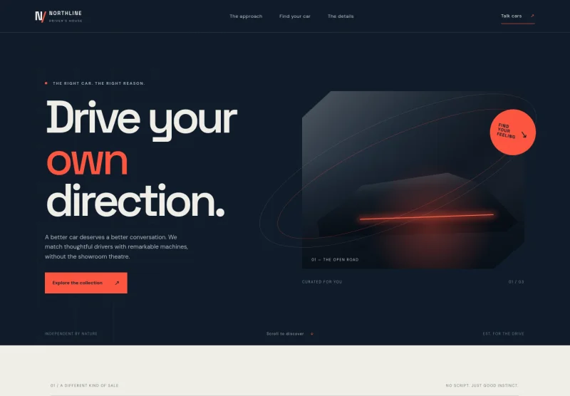 Car Salesman Website Template