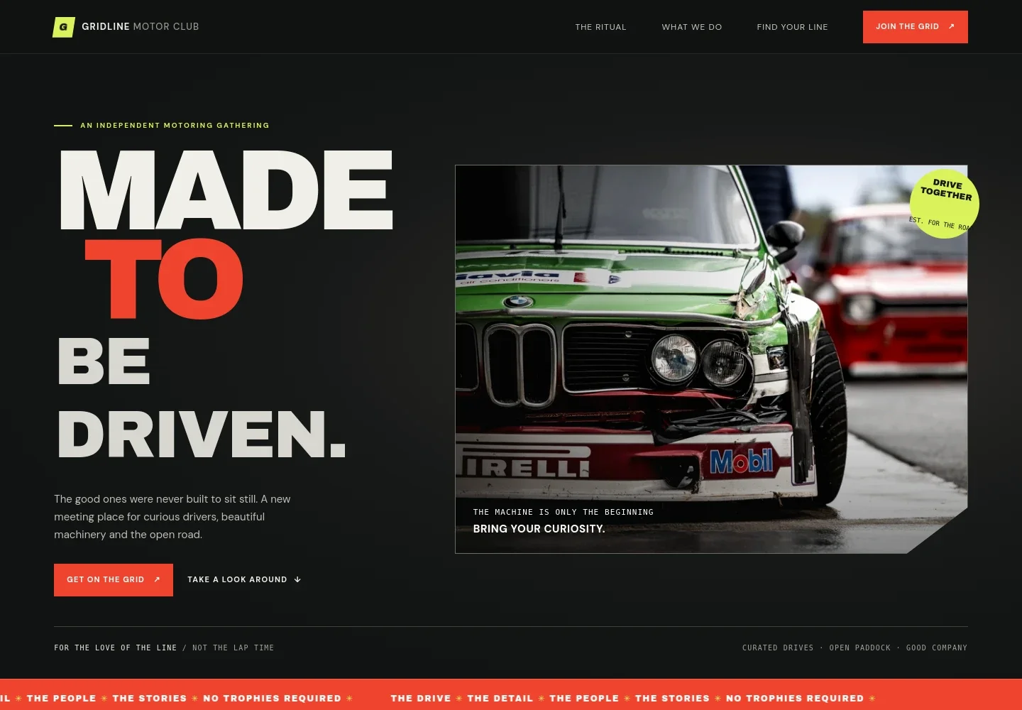 Car Show Website Template