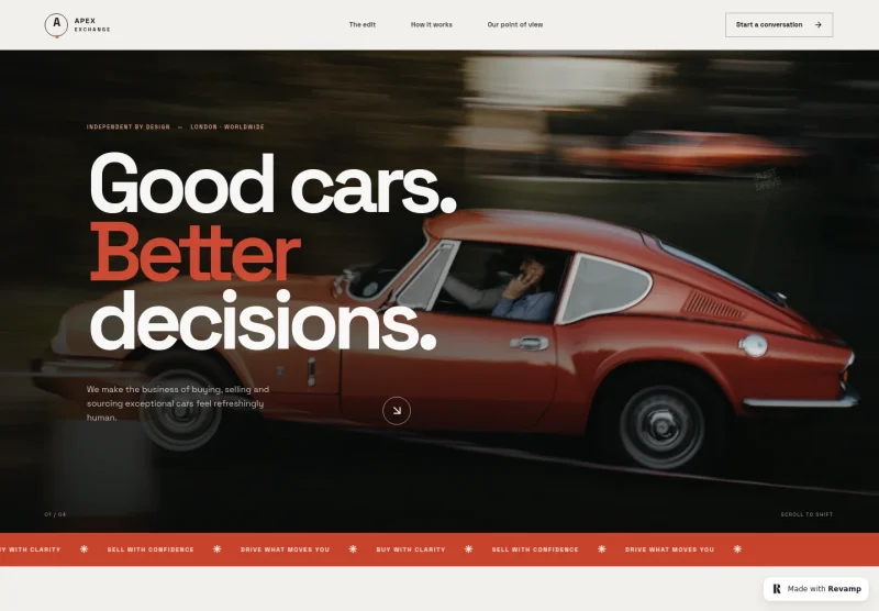 Car Trading Website Template