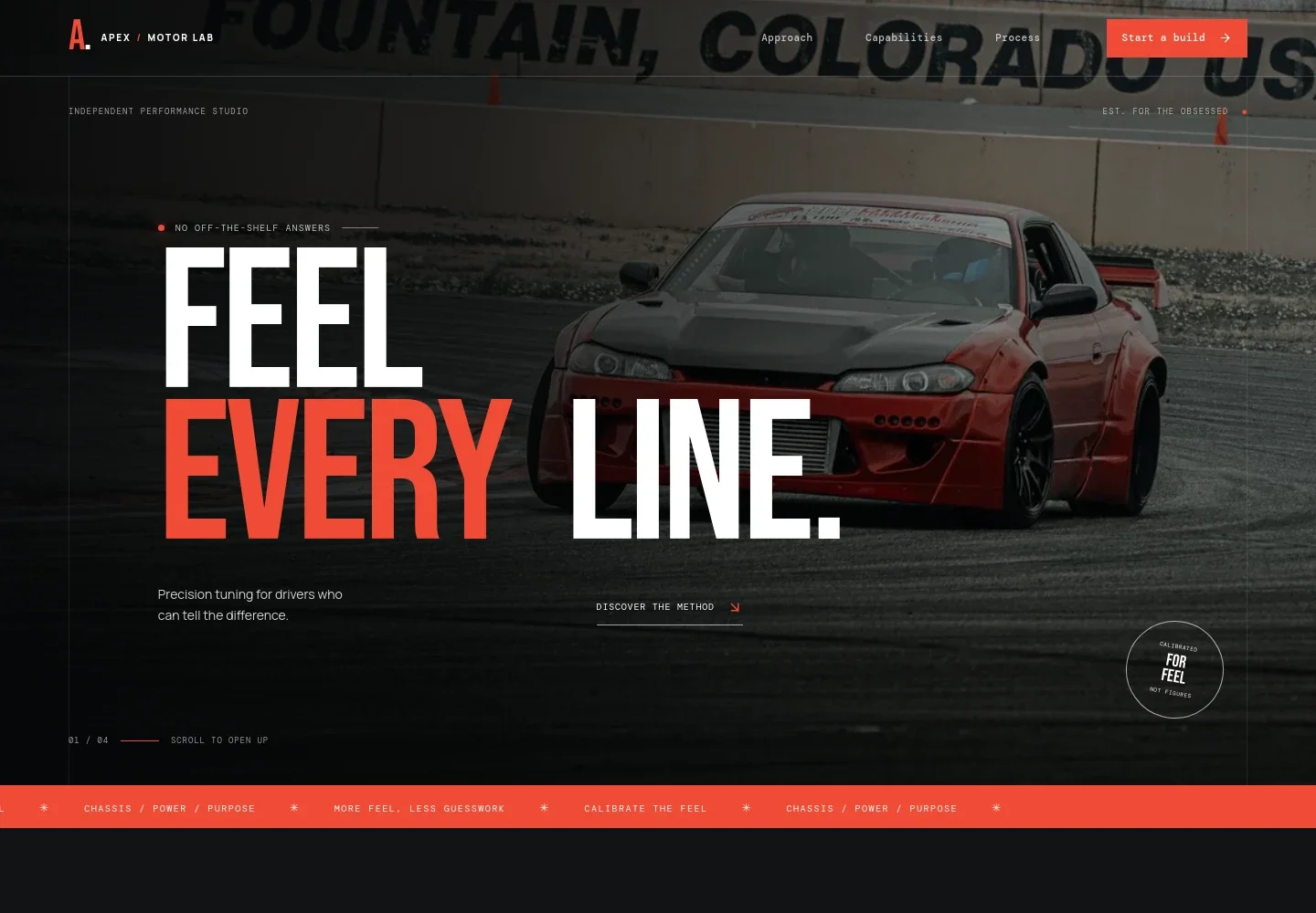Car Tuning Website Template