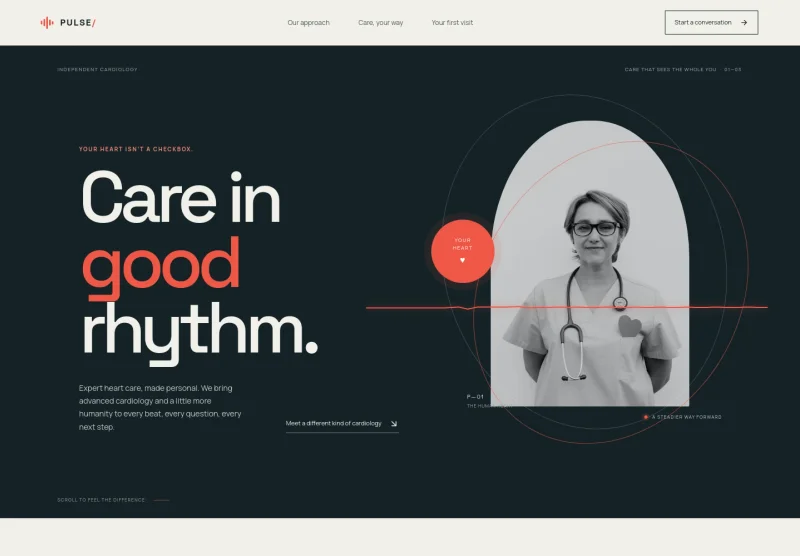 Cardiology Website Template