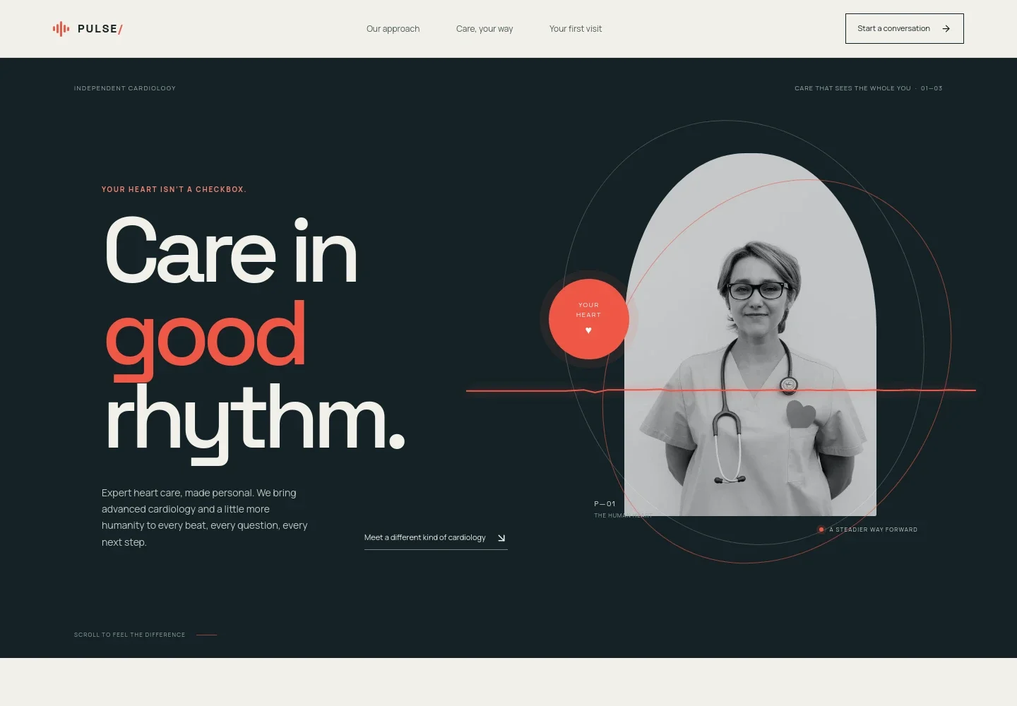 Cardiology Website Template