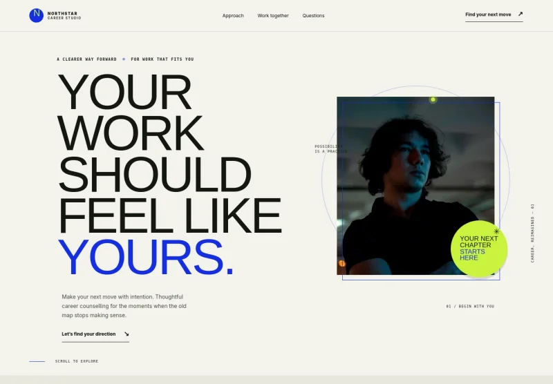 Career Counselling Website Template