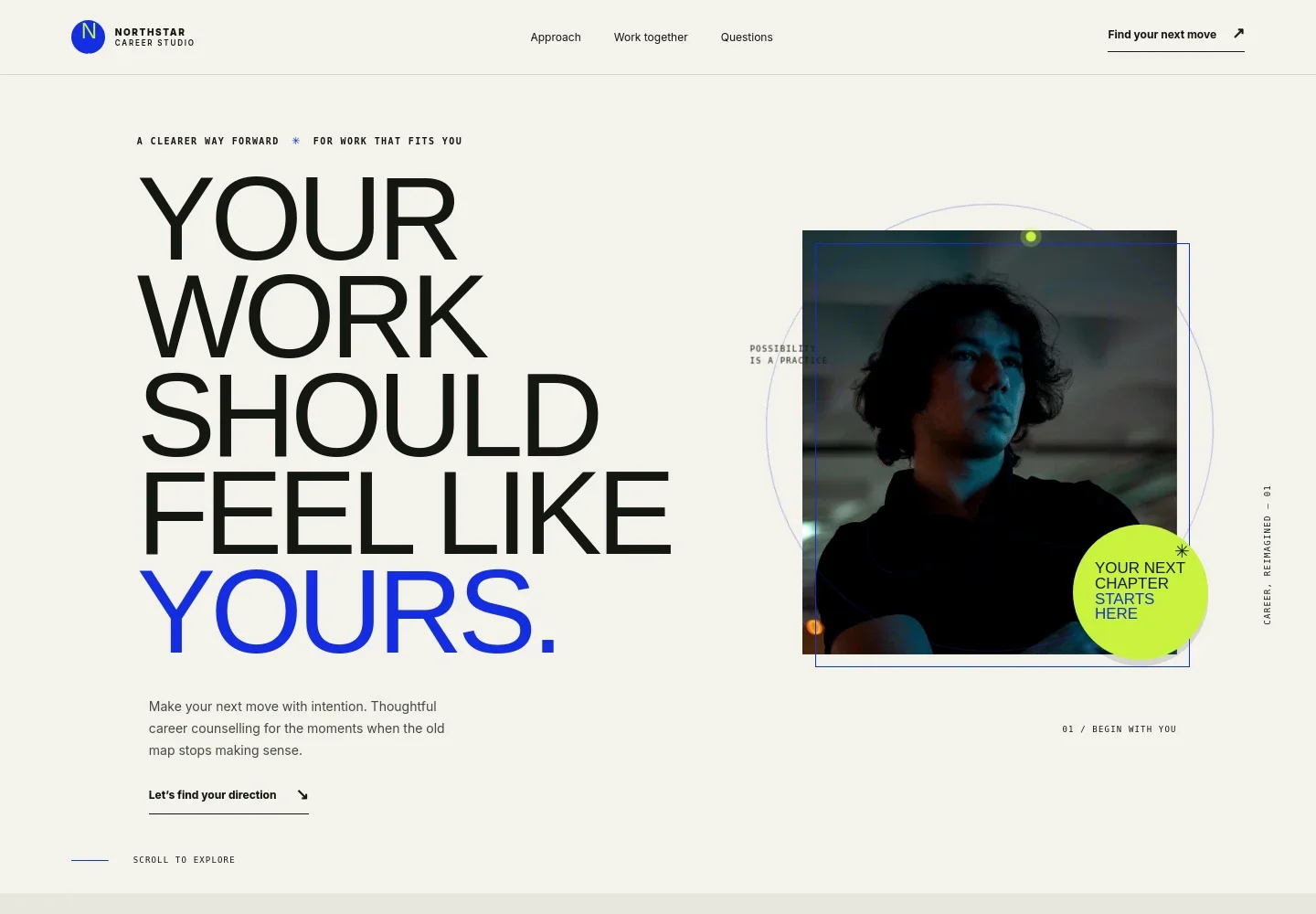 Career Counselling Website Template
