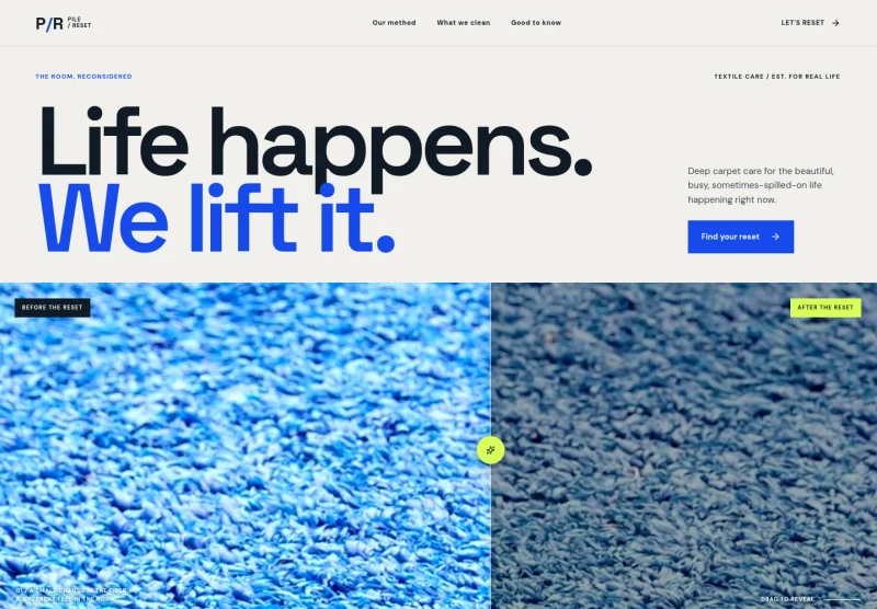 Carpet Cleaning Website Template