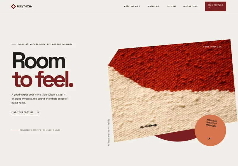 Carpet Website Template