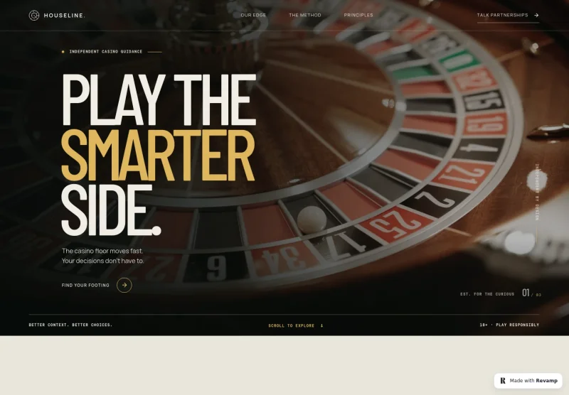 Casino Affiliate Website Template